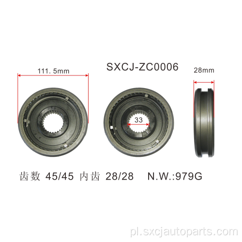 Zniżka-ręczne automatyczne części transmisji OEM 8-97300-195-0 dla ISUZU 4HF1